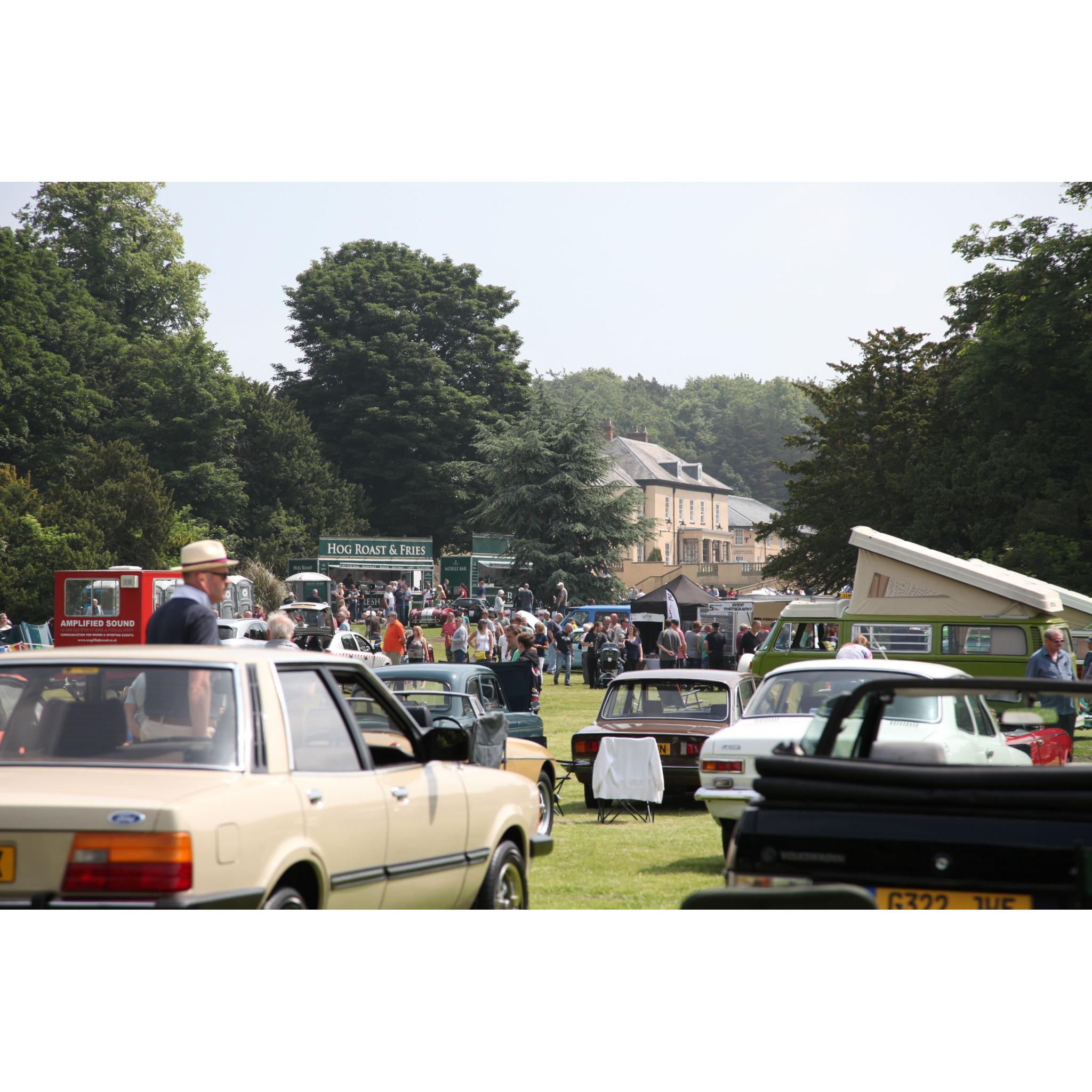 Sunday 2nd July North East Classic Car & Motorcycle Show at Hardwick