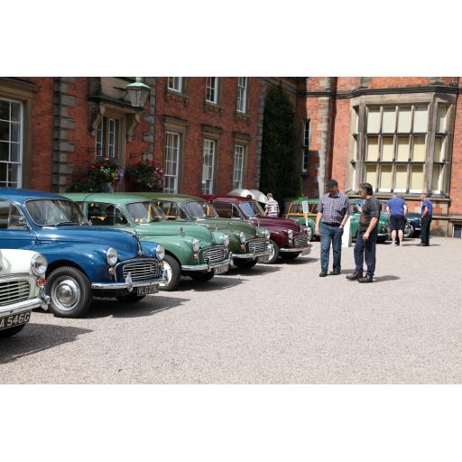 RH SPECIALIST INSURANCE CHESHIRE CLASSIC CAR &amp; MOTORCYCLE SHOW Inc. North West Morris Minor Day Sunday 16 July @ Capesthorne Hall